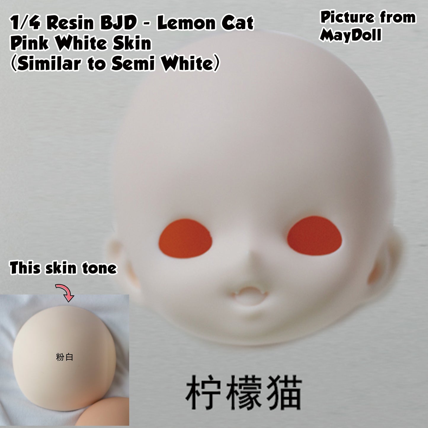 Blank Heads for Face Up Commission - MDD/DD, Tinyfox, Puyoodoll, Others