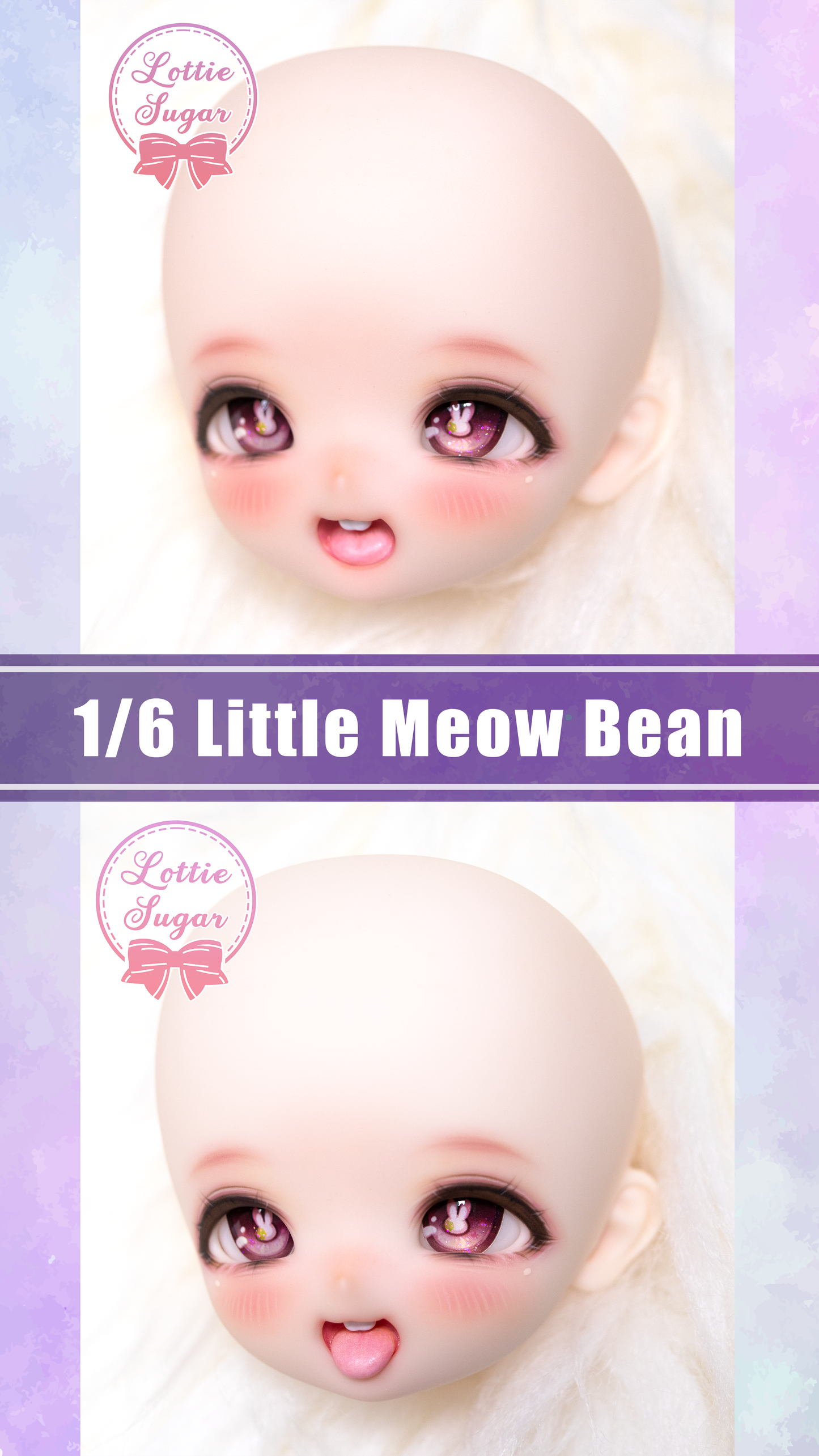 【Pre-owned】Shou Shou Doll - 1/6 Little Meow Bean BJD Nude Doll Set【LottieSugar】