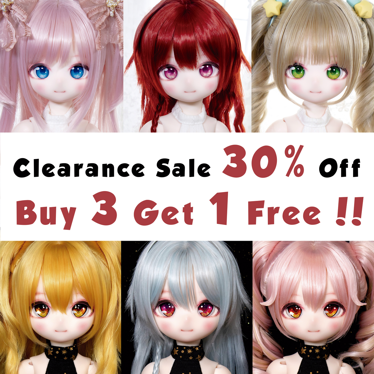 【Clearance Sale】Candy Foodie【Custom Resin Eyes 16 & 20mm】【LottieSugar】