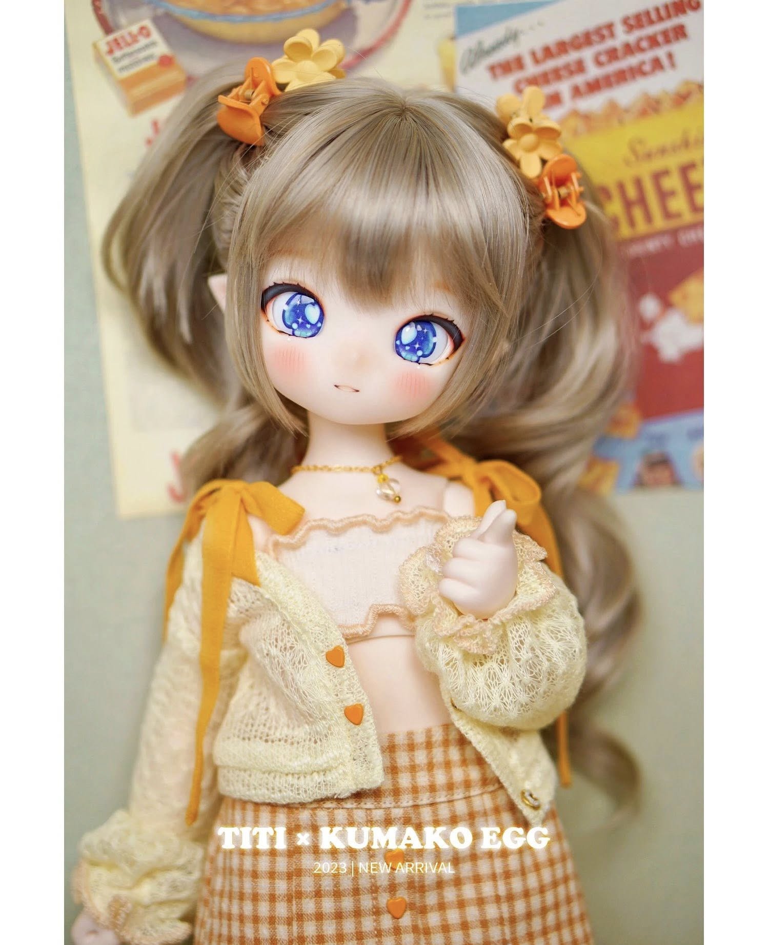 Brand New】Kumako EGG 04(熊蛋) - Puyoodoll【Blank Head