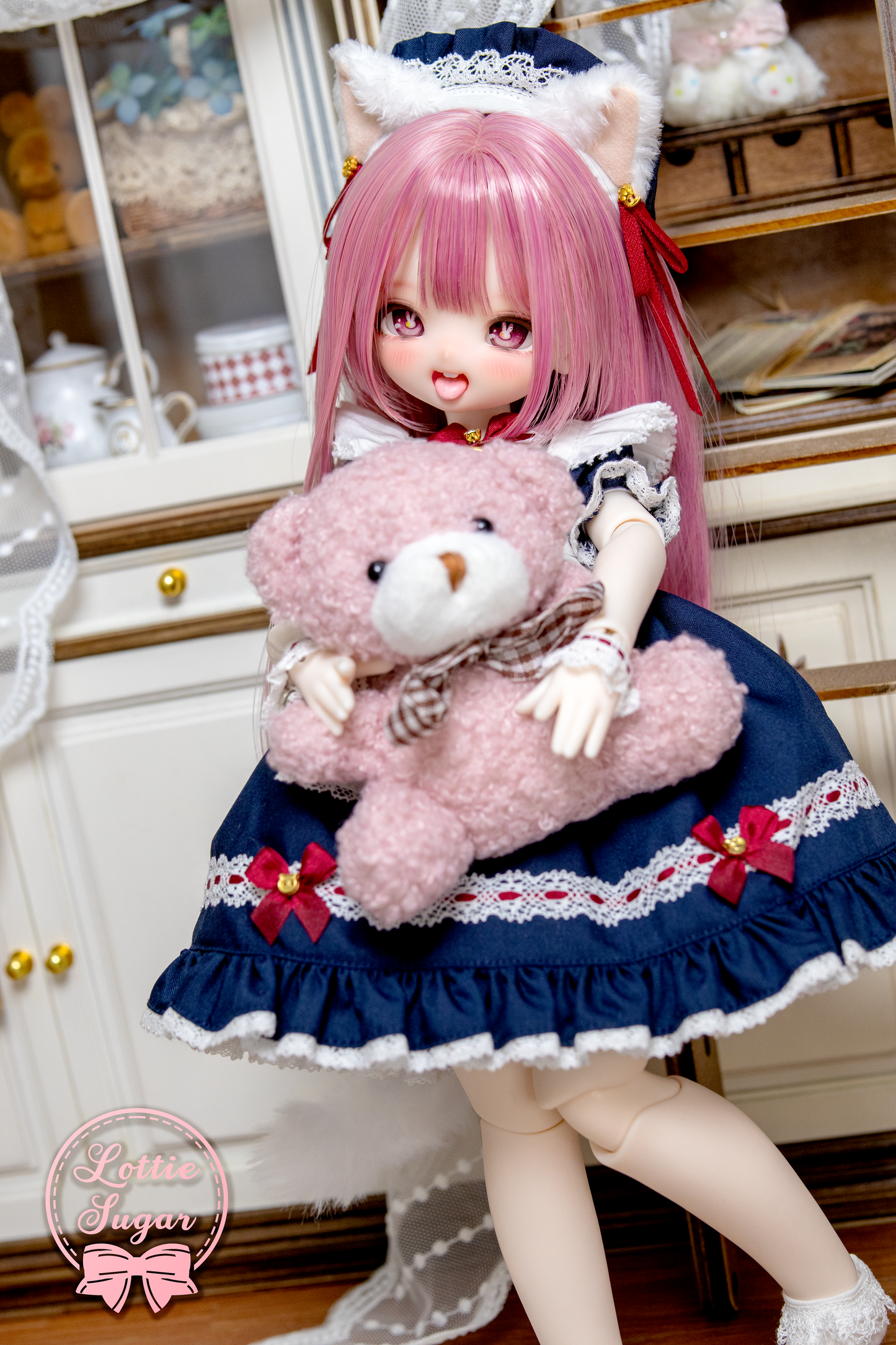 【Pre-owned】Shou Shou Doll - 1/6 Little Meow Bean BJD Nude Doll Set【LottieSugar】
