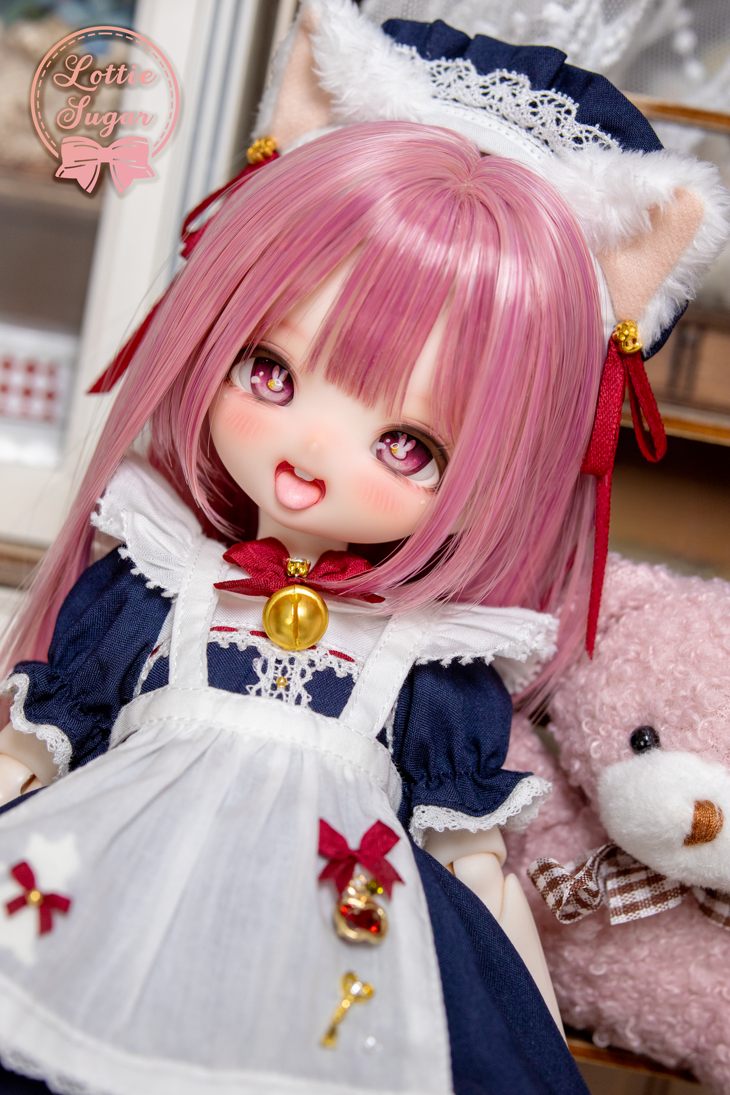 【Pre-owned】Shou Shou Doll - 1/6 Little Meow Bean BJD Nude Doll Set【LottieSugar】