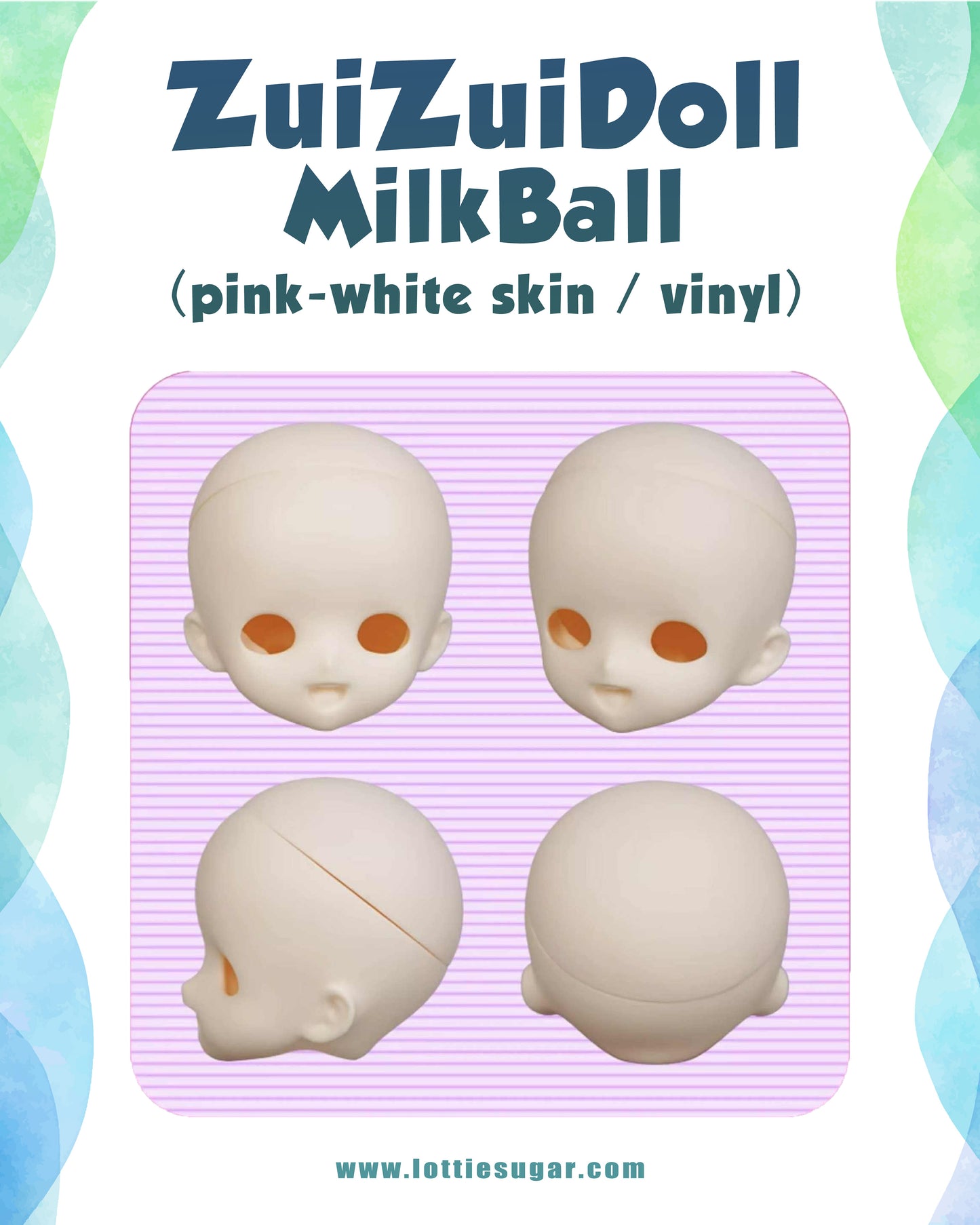 Blank Heads for Face Up Commission - MDD/DD, Tinyfox, Puyoodoll, Others
