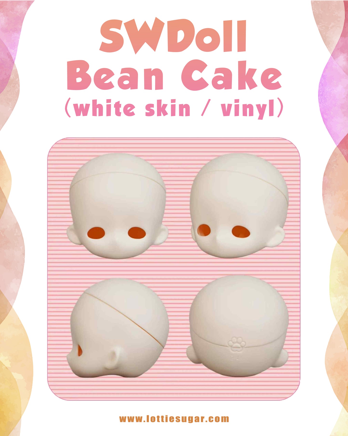 Blank Heads for Face Up Commission - MDD/DD, Tinyfox, Puyoodoll, Others
