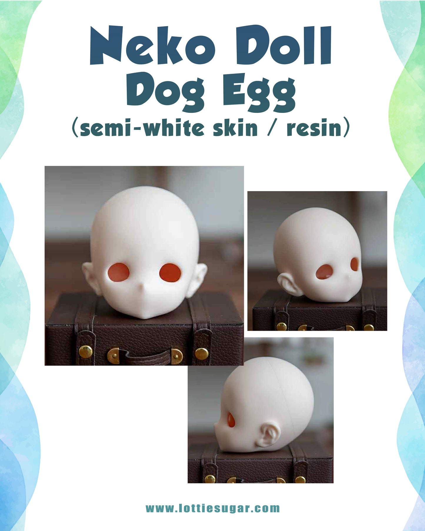 Blank Heads for Face Up Commission - MDD/DD, Tinyfox, Puyoodoll, Others