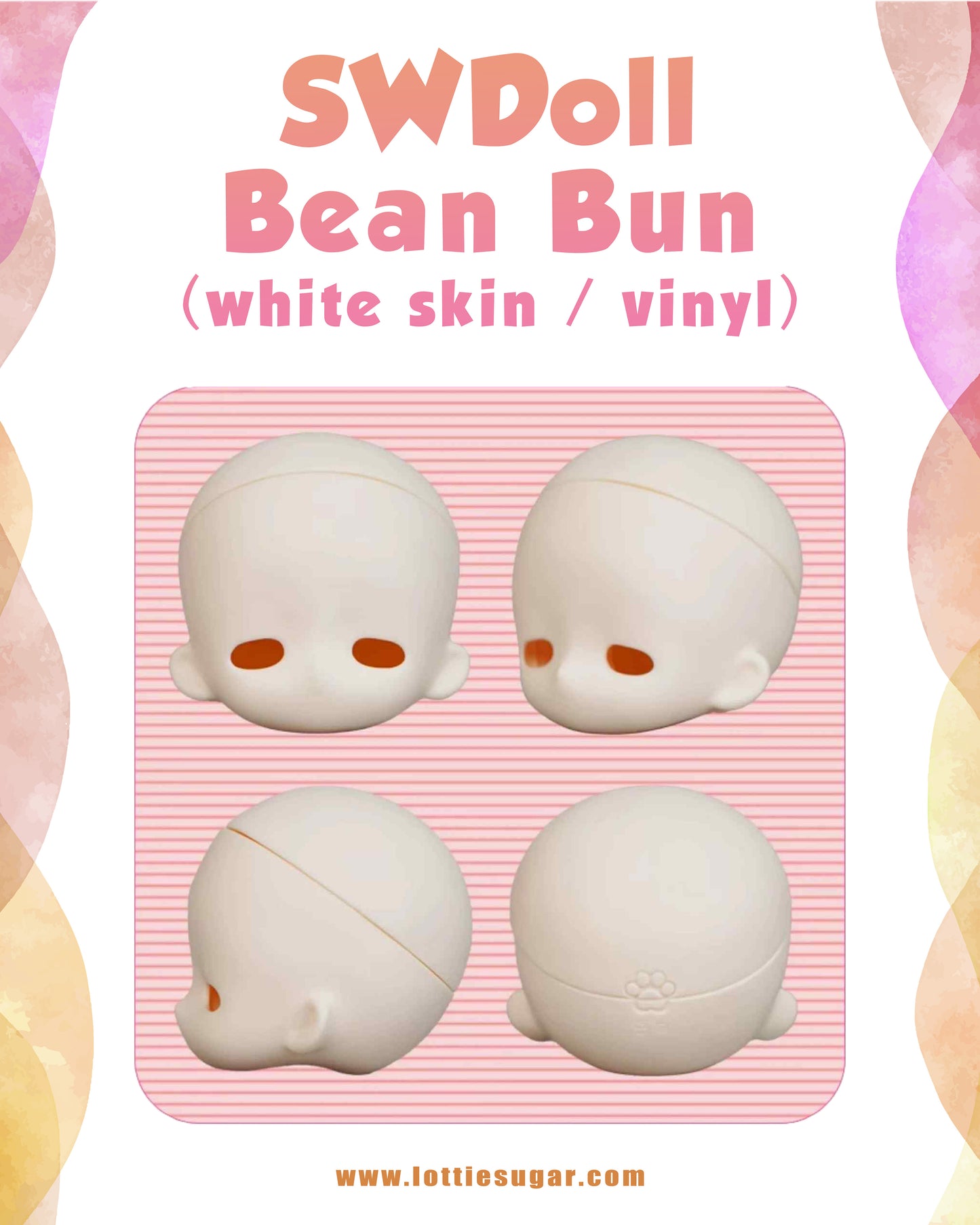 Blank Heads for Face Up Commission - MDD/DD, Tinyfox, Puyoodoll, Others