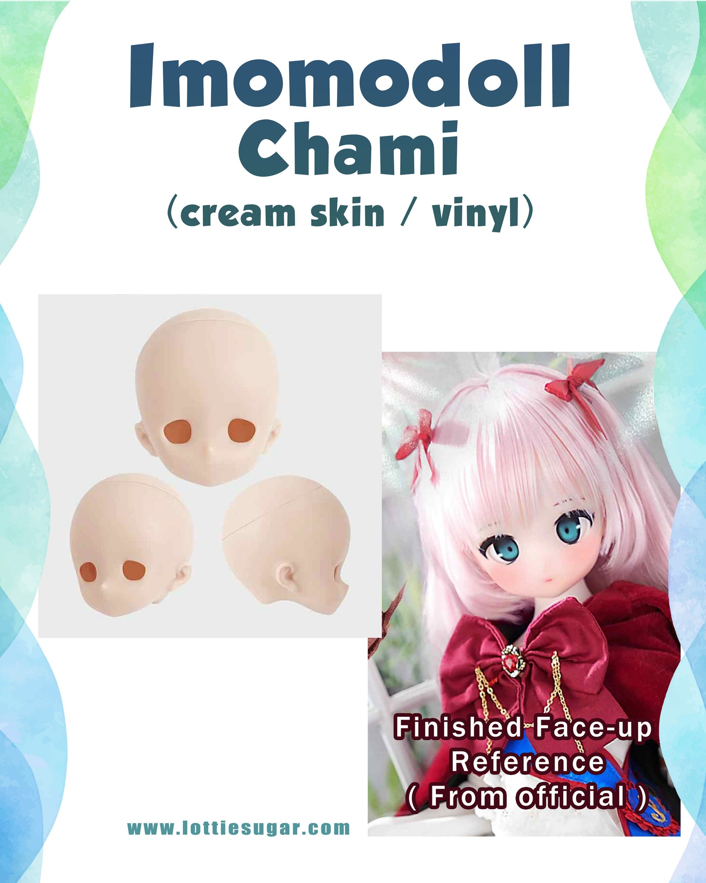 Blank Heads for Face Up Commission - MDD/DD, Tinyfox, Puyoodoll, Others