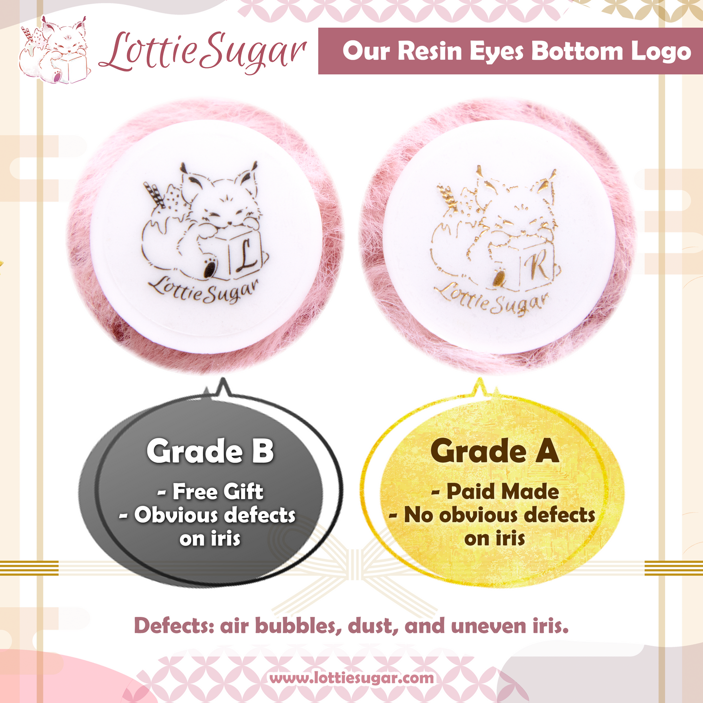 【Clearance Sale】Candy Foodie【Custom Resin Eyes 16 & 20mm】【LottieSugar】