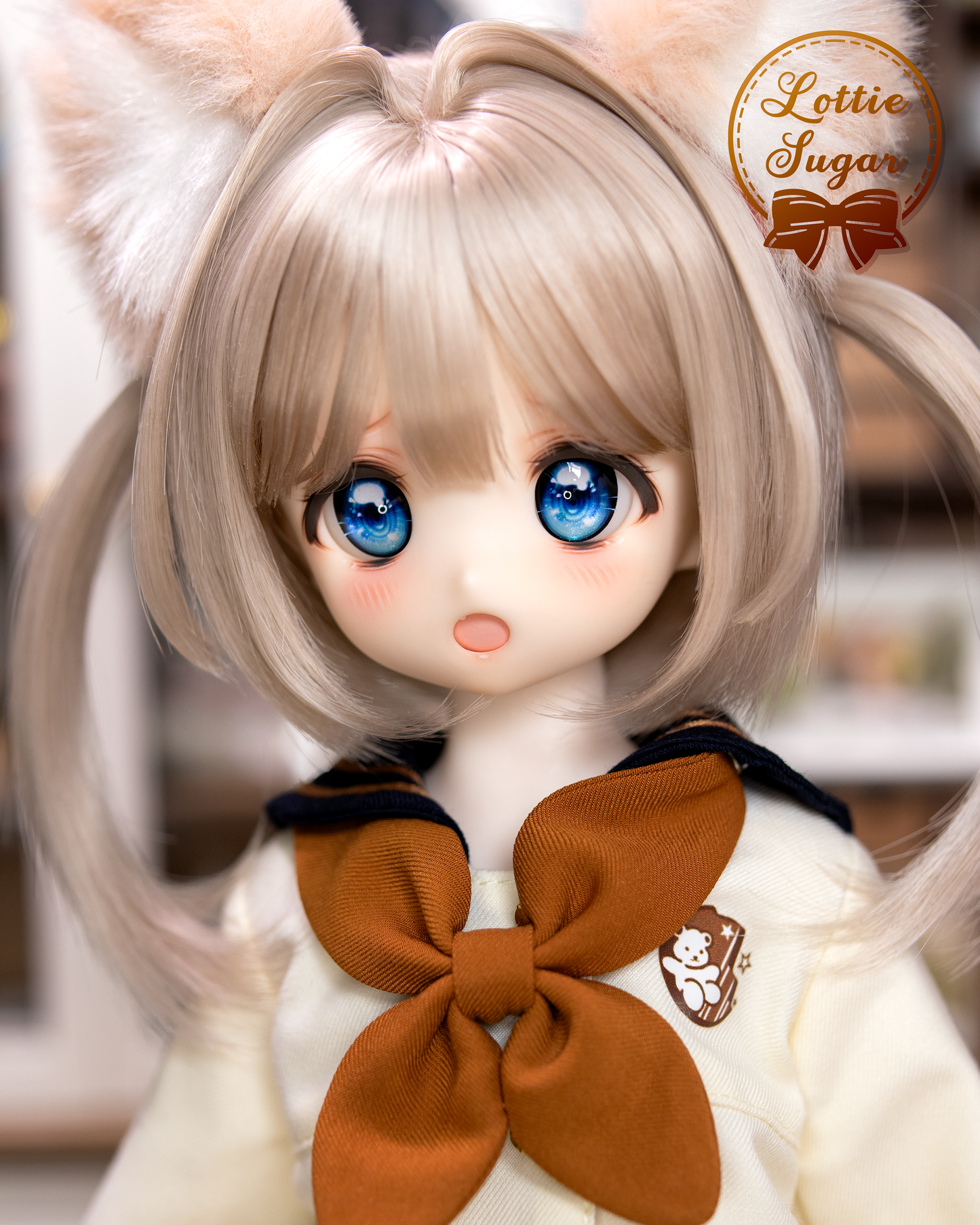 💛Lily【1/4 BJD Modified Custom Head Set / Additional Purchase: UF Doll Yoyo Body】【LottieSugar】