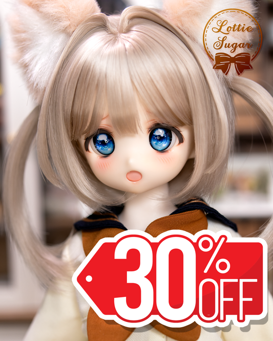30%OFF💛Lily【1/4 BJD Modified Custom Head Set / Additional Purchase: UF Doll Yoyo Body】【LottieSugar】