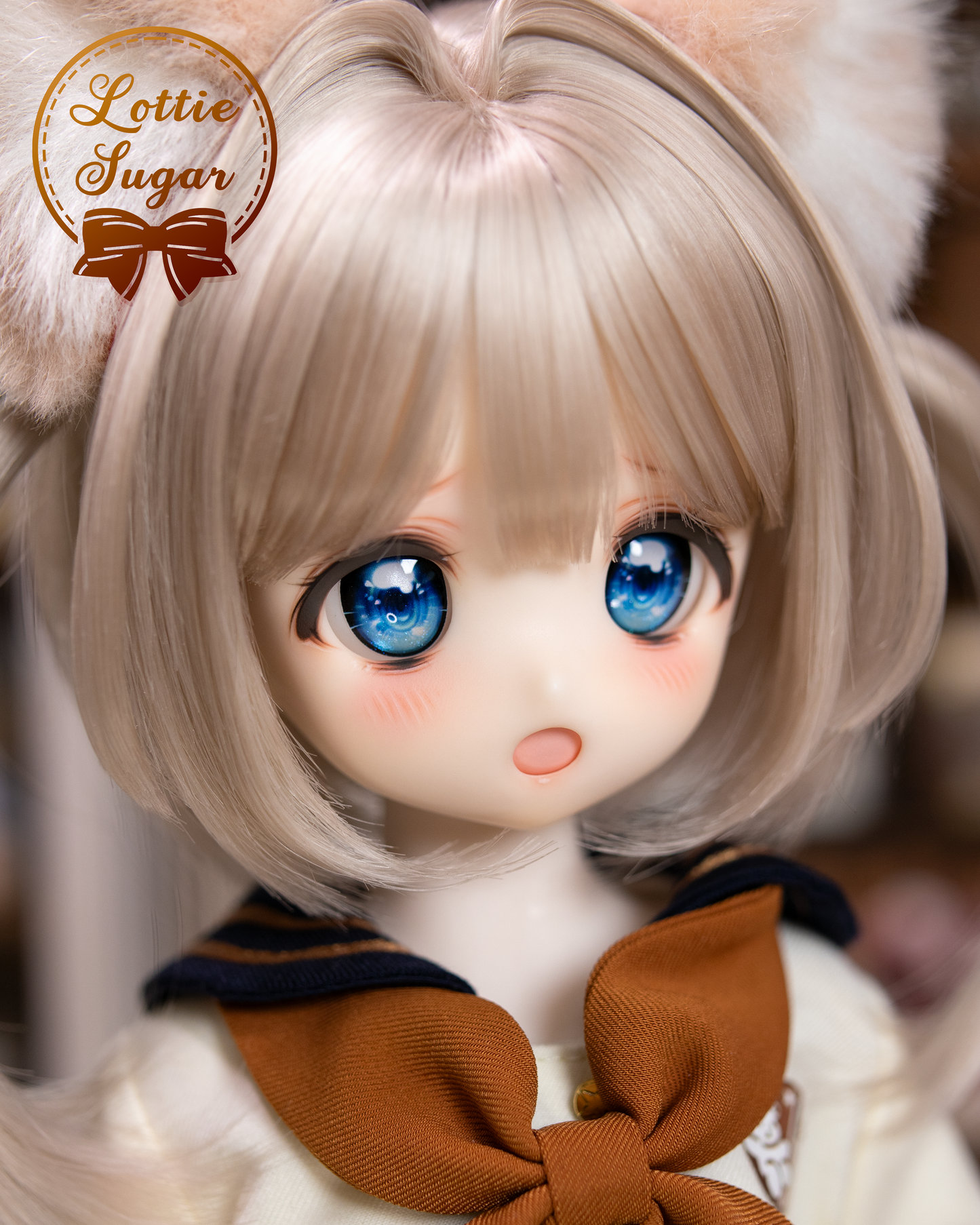 💛Lily【1/4 BJD Modified Custom Head Set / Additional Purchase: UF Doll Yoyo Body】【LottieSugar】