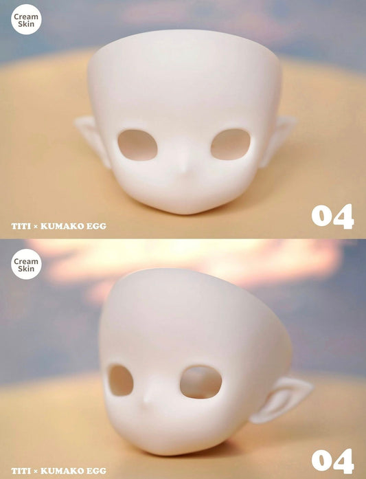 【Brand New】Kumako EGG 04(熊蛋) - Puyoodoll【Blank Head】