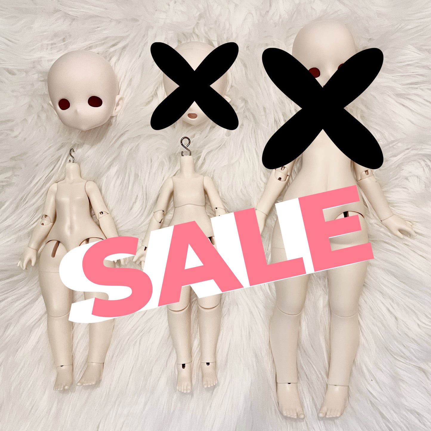 【Idle Doll & Items】1/4 Nude Doll & 1/4 Blank Head & 1/6 Body【Information update later】