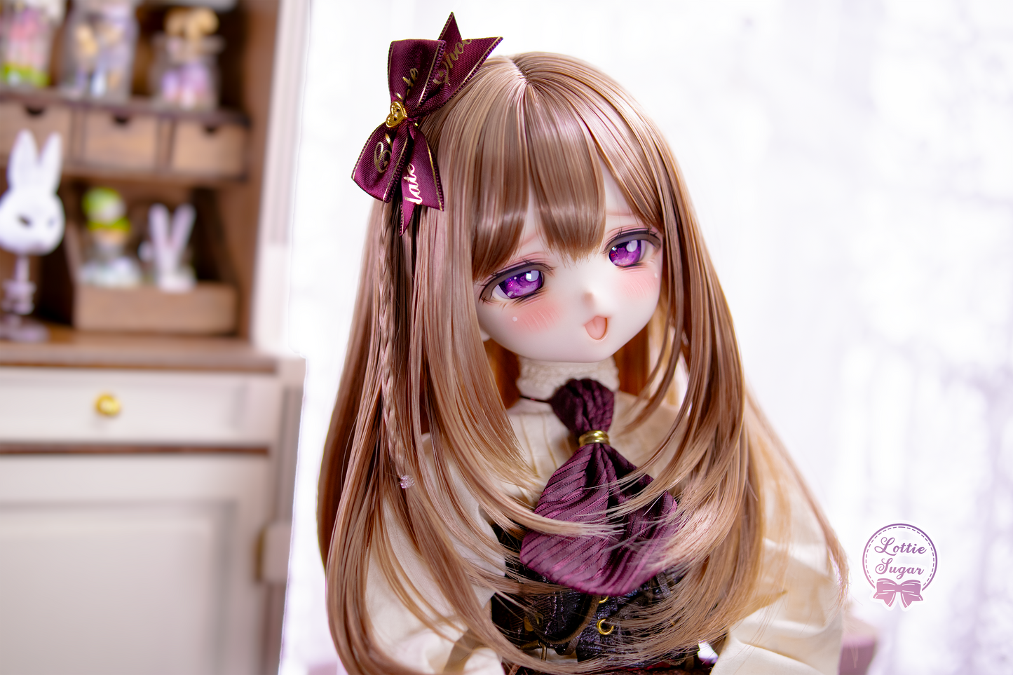 💕Airi【Dollfie Dream MDD - Modified Custom Head & 3D Resin Eyes】【LottieSugar】