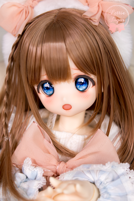 💛Lily【1/4 BJD Modified Custom Head Set / Additional option: with MayDoll Lemon Cat Human Body】【LottieSugar】