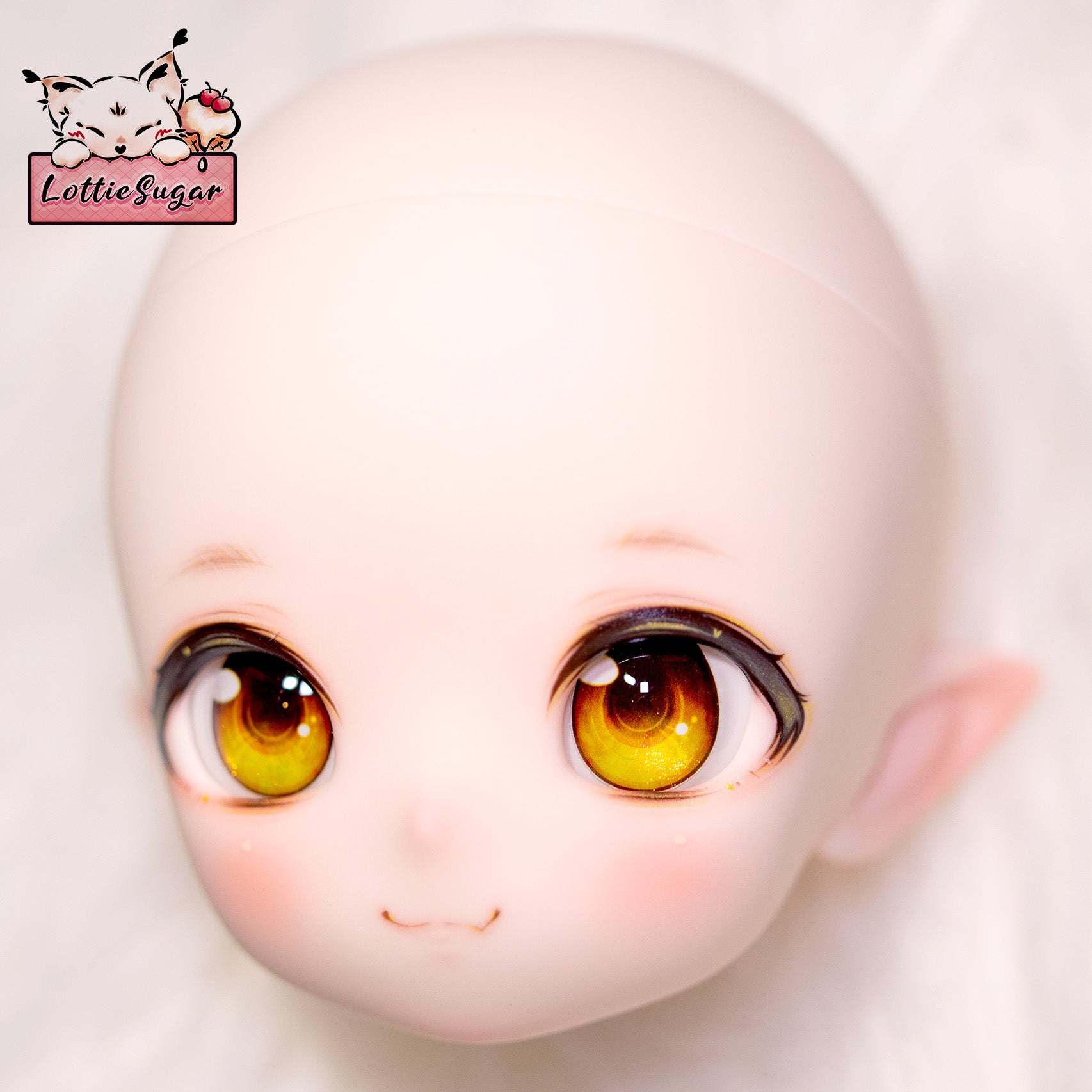 🐣Yuri【Puyoodoll - Kumako Egg04 - 1/4 BJD Custom Head & 3D Resin