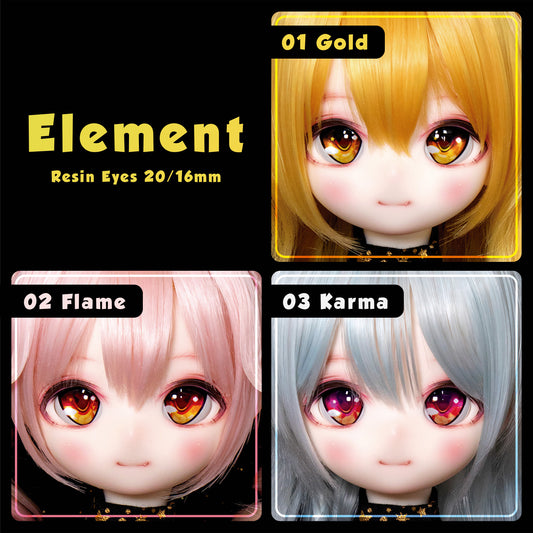【Clearance Sale】Element【Custom Resin Eyes 16 & 20mm】【LottieSugar】